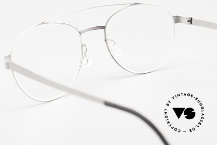 Lindberg 9616 50 Strip Titanium Leichte Designerbrille Unisex, die orig. DEMOgläser können beliebig getauscht werden, Passend für Herren und Damen