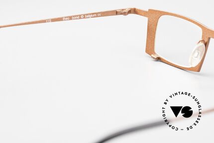 Theo Belgium Bond Titanbrille Damen & Herren, die Fassung ist NICHT gleitsichtfähig (Lesebrille), Passend für Herren und Damen