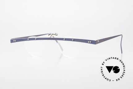 Theo Belgium Tita IV 8 Außergewöhnliche 90er Brille Details