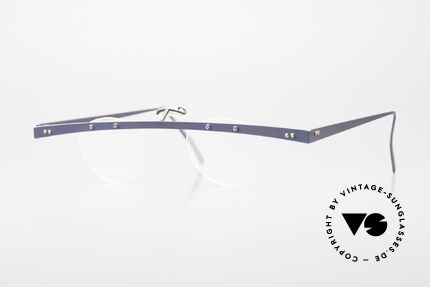 Theo Belgium Tita IV 8 Außergewöhnliche 90er Brille, Theo Belgium: die eigenwilligste Brillenmarke, weltweit, Passend für Herren und Damen