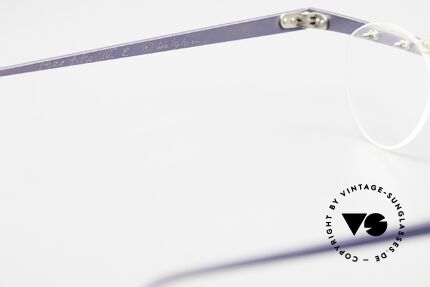 Theo Belgium Tita IV 8 Außergewöhnliche 90er Brille, Größe: large, Passend für Herren und Damen