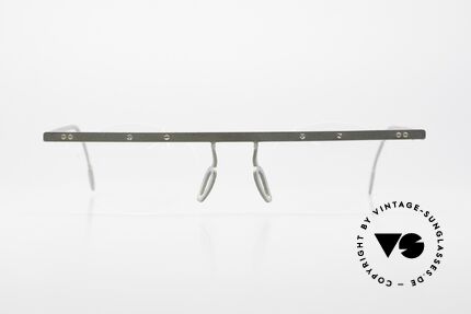Theo Belgium Tita VII 7 Außergewöhnliche Brille, in 1989 gegründet als 'ANTI MAINSTREAM' Brillenmode, Passend für Herren und Damen