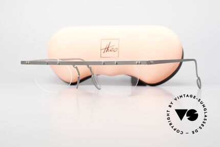 Theo Belgium Tita VII 7 Außergewöhnliche Brille, Größe: large, Passend für Herren und Damen