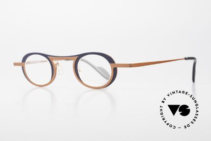 Theo Belgium Wexford Damen & Herrenbrille Titan, alles andere als "gewöhnlich" oder "Mainstream", Passend für Herren und Damen