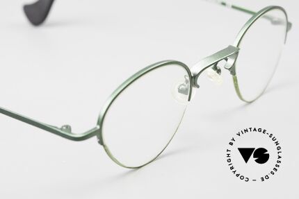 Theo Belgium King Damenbrille Nylor Randlos, ungetragene Kunstbrille für die, die sich trauen!, Passend für Damen