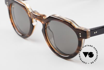 Lesca Panto 6mm 60er Brille Panto Frankreich, made in Frankreich, jedoch OHNE Rahmen-Aufdrucke, Passend für Herren und Damen