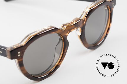 Lesca Panto 6mm 60er Brille Panto Frankreich, Mod. für echte vintage Kenner / Experten / Liebhaber, Passend für Herren und Damen