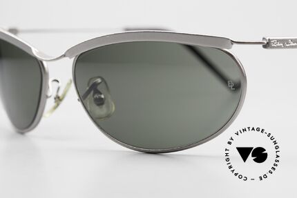 Ray Ban New Deco Metal Oval B&L USA Sonnenbrille 90er, KEINE Retrosonnenbrille, ein altes USA-Original, Passend für Herren