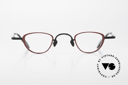 Theo Belgium Bow Tie Damen Lesebrille Titanbrille, schöne Damen vintage Brille; Größe 35/31, 135, Passend für Damen