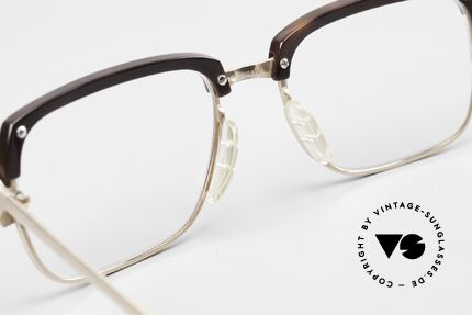 Metzler Marwitz 5006 60er Jahre Gold KombiBrille, KEINE Retrobrille; sondern ein 60! Jahre altes Original!, Passend für Herren