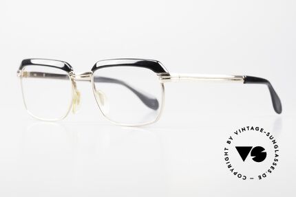 Metzler JK Golddoublé Brille 60er 12kt, 1/10 des Metalls sind 12kt Gold (Wahnsinns-Qualität), Passend für Herren