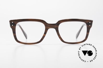 Metzler 445 80er Jahre Vintage Brille, altes 1980er Jahre Original - wie aus einem Stück, Passend für Herren