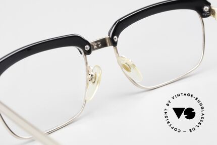 Rodenstock Richard 60er Jahre Golddoublé Brille, top-professionell aufgearbeitet mit neuen Demogläsern, Passend für Herren