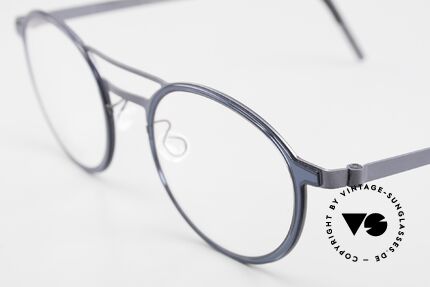 Lindberg 9739 Strip Titanium Rund Doppelbrücke Herren, trägt für uns das Prädikat "TRUE VINTAGE LINDBERG", Passend für Herren