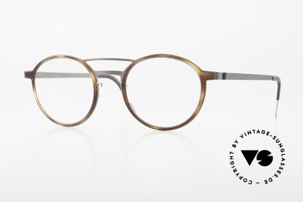 Lindberg 9739 Strip Titanium Doppelbrücke Herrenbrille Details