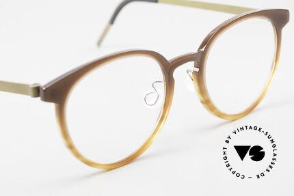 Lindberg 1043 Acetanium Feminine Panto Damenbrille, ungetragenes Designerstück mit original Lindberg Etui, Passend für Damen