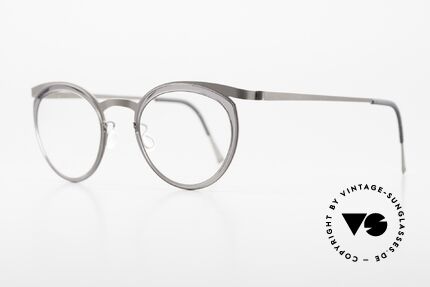 Lindberg 9722 Strip Titanium Damenbrille Panto Stil Rund, feminines Panto-Design mit Inner-Rims; Top-Qualität, Passend für Damen