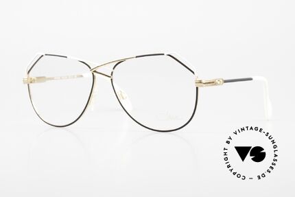 Cazal 229 West Germany Brille Damen, extravagantes CAZAL Design aus den 1980ern, Passend für Damen