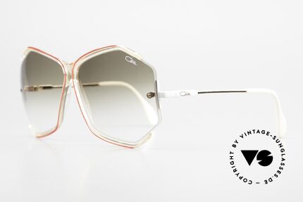 Cazal 852 80er Vintage Sonnenbrille XXL, subtil extravagant (ein wahres Designerstück eben), Passend für Damen