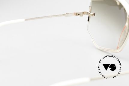 Cazal 852 80er Vintage Sonnenbrille XXL, mit 100% UV Schutz und orig. Cazal Etui inklusive, Passend für Damen