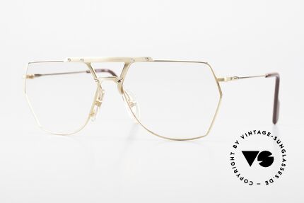 Alpina FM51 80er Herrenbrille Vergoldet Details
