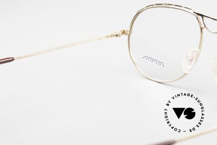 Alpina M1F767 Rare Alte 90er Pilotenbrille, Demogläser können durch optische ersetzt werden, Passend für Herren