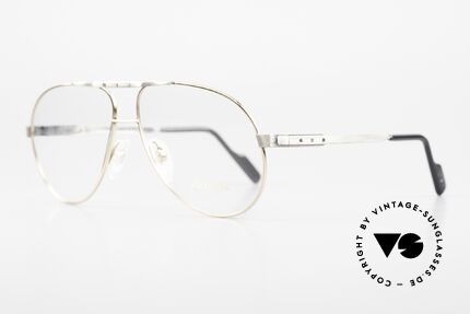 Alpina M1F771 90er Herrenbrillen Aviator, eine wirklich sehr interessante "used" Lackierung, Passend für Herren
