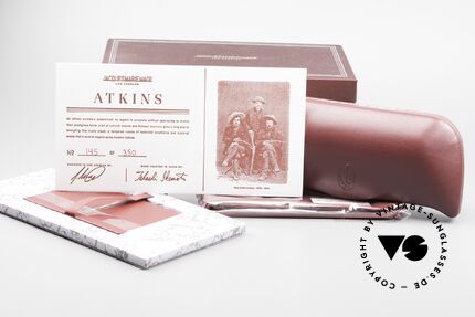 Jacques Marie Mage Atkins Limitierte Brille Für Kenner, Größe: large, Passend für Herren