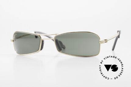 Ray Ban Orbs 9 Base Square G15 Grün B&L USA Brille 90er Details