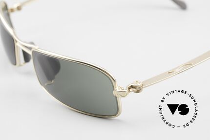 Ray Ban Orbs 9 Base Square G15 Grün B&L USA Brille 90er, grün G15 Bausch&Lomb B&L Mineral-Gläser; 100% UV, Passend für Herren