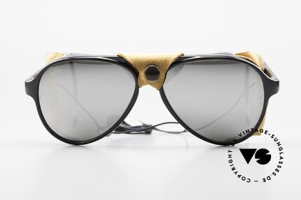 Ray Ban Cats 8000 Glacier Gletscherbrille Skibrille 90er, herrvoragend für extreme Sonneneinstrahlung geeignet, Passend für Herren und Damen