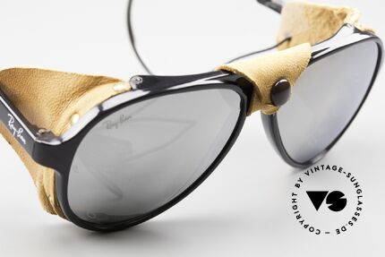 Ray Ban Cats 8000 Glacier Gletscherbrille Skibrille 90er, ein altes Original mit B&L Gläsern; KEINE Retrobrille!, Passend für Herren und Damen