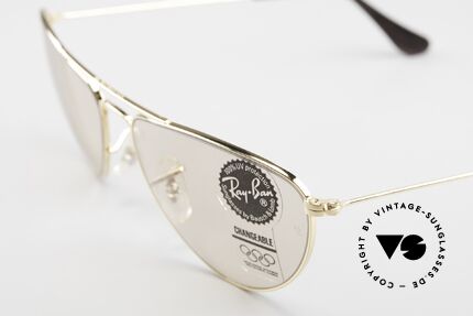 Ray Ban Fashion Metal 1 Ray Ban USA Changeable Glas, ungetragen (wie alle unsere alten USA Ray-Bans), Passend für Herren und Damen