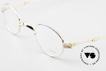 Lunor I 03 Telescopic Bicolor Schiebebügel Brille, ausziehbare Brillenbügel (= teleskopartige Bügel), Passend für Herren und Damen