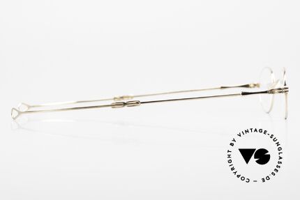 Lunor I 03 Telescopic Bicolor Schiebebügel Brille, Größe: extra small, Passend für Herren und Damen