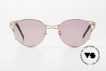 Jean Paul Gaultier 56-4179 No Retro Designer Brille 90er, originelle Bügel (typisch außergewöhnlich GAULTIER), Passend für Herren und Damen