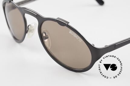 Bugatti 13132 Limited Herren Sonnenbrille 1990er, hoher Tragekomfort und Luxus pur! Muss man(n) fühlen!, Passend für Herren