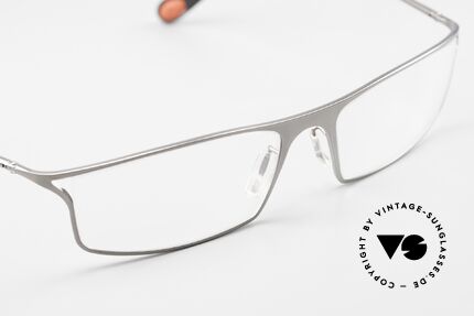 Bugatti 359 Odotype Herrenbrille Markant Eckig, ein circa 20 Jahre altes Einzelstück; ungetragen, Passend für Herren