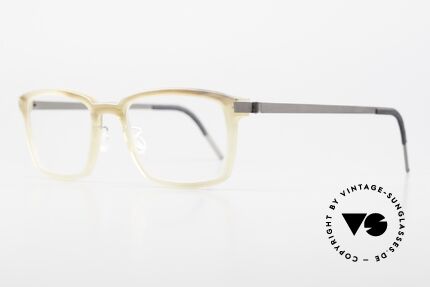 Lindberg Horn 1808 Büffelhorn Titanium Fassung, so zeitlos, stilvoll und innovativ = Prädikat "VINTAGE", Passend für Herren