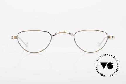 Lunor II 06 Lesebrille Antik Gold Unisex, Modell "06": die klassische Leseform; Größe 39/25, Passend für Herren und Damen