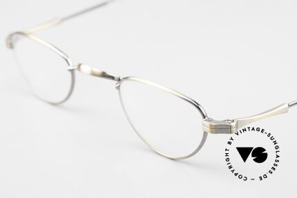 Lunor II 06 Lesebrille Antik Gold Unisex, zudem echte / fühlbare "made in Germany" Qualität, Passend für Herren und Damen