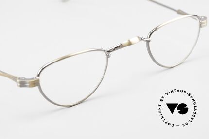 Lunor II 06 Lesebrille Antik Gold Unisex, altes, ungetragenes LUNOR Einzelstück (RARITÄT!), Passend für Herren und Damen