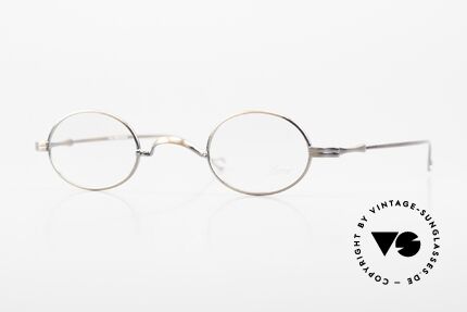 Lunor II 04 Ovale XS Brille Antik Kupfer Details
