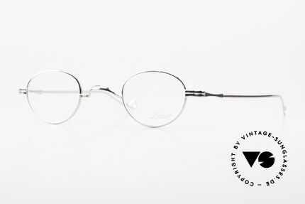 Lunor II 03 XS Kleine Unisex Brille Platin Details