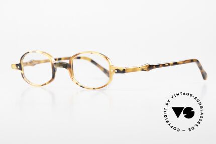 Lunor Mod 40 90er Brille Damen & Herren, die Glasform ähnelt einer liegenden Tonne; unique, Passend für Herren und Damen