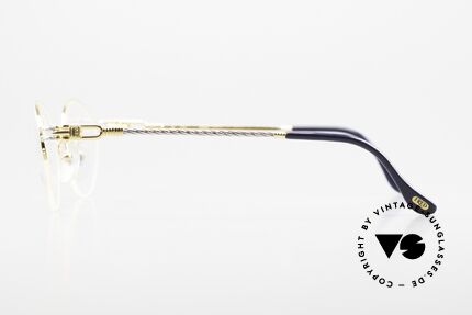 Fred Feroe - M Ovale Luxus Brille 90er Nylor, ungetragen, wie alle unsere edlen VINTAGE Fassungen, Passend für Herren und Damen