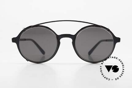 Mykita Tomkin Runde Brille Mit Sonnenclip, runde Brille der LITE-Kollektion (Damen und Herren), Passend für Herren und Damen