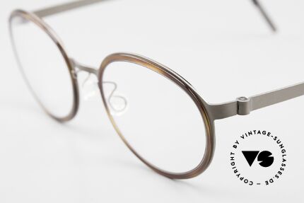Lindberg 9740 Strip Titanium Ovale Brille Damen & Herren, kann schon jetzt als 'vintage Lindberg' tituliert werden, Passend für Herren und Damen