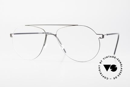 Lindberg Raymond Air Titan Rim Herrenbrille Aviator Style Details