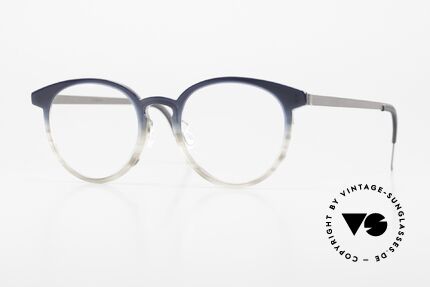 Lindberg 1043 Acetanium Damenbrille Im Panto Stil, Lindberg Damenbrille der Acetanium-Serie von 2018, Passend für Damen